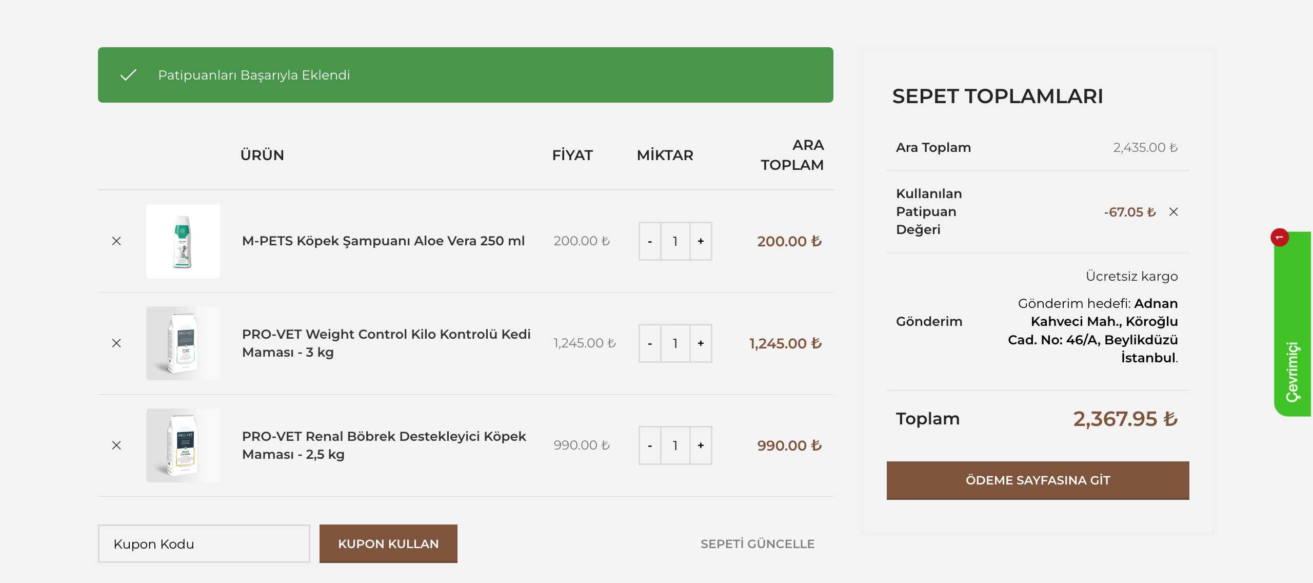 sepetim sayfasi patipuan 2