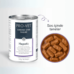 PRO-VET Hepatic Karaciğer Destekleyici Konserve Köpek Maması - Görsel 2